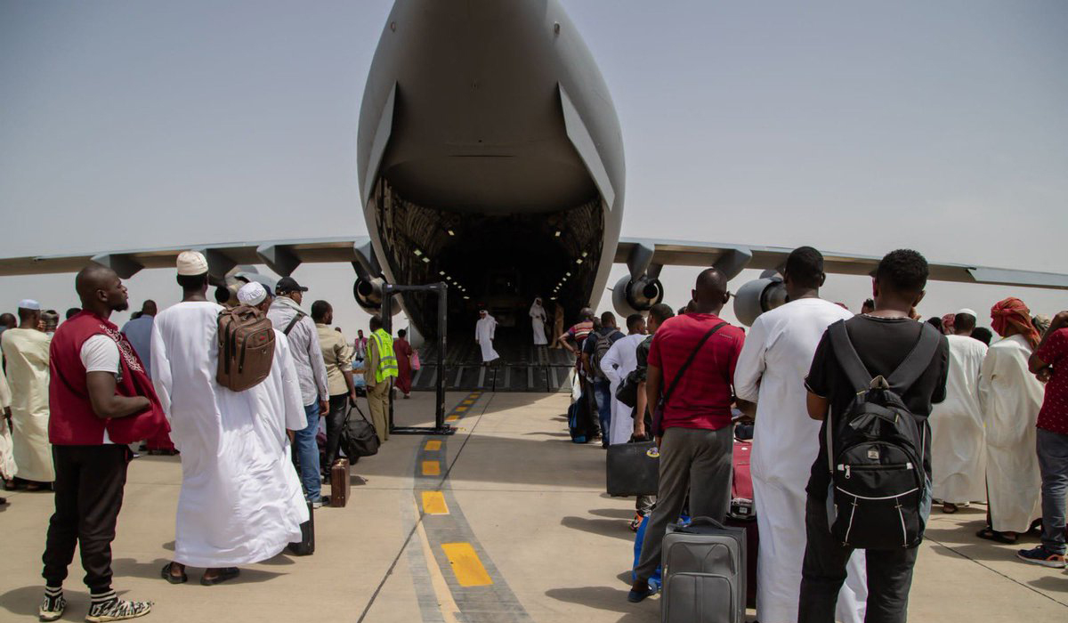 Qatari Airplane Carrying Foodstuff Arrives in Sudan